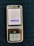 Retro UNIKAT NOKIA N73 -1 RM-133 BIAŁY/CZERWONY zabytek tel klawiszowy