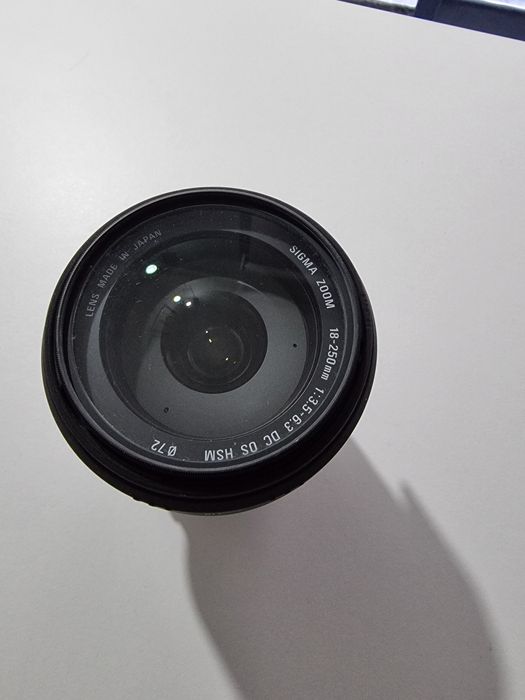 Lente sigma para Nikon DC 18-250 HSM