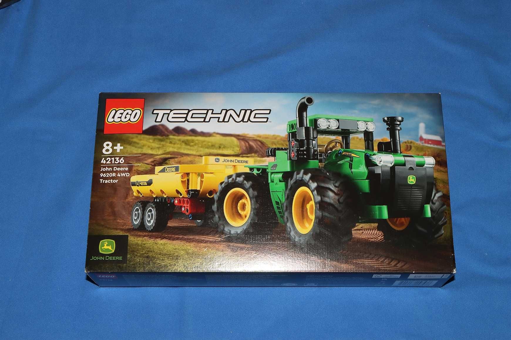 LEGO 42136 Technic Traktor John Deere 9620R 4WD - wysyłka w 2h