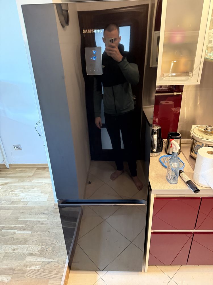 Lodówka i zamrażalka Samsung - klasa D - RB34C672DBN
