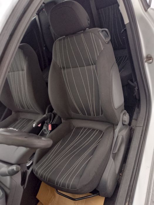 OPEL CORSA D 3D fotele siedzenia komplet 3 drzwiowa przód tył airbag
