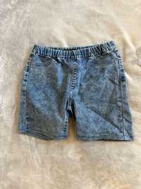 Krótkie spodenki / szorty jeansowe / dżinsowe niebieskie
