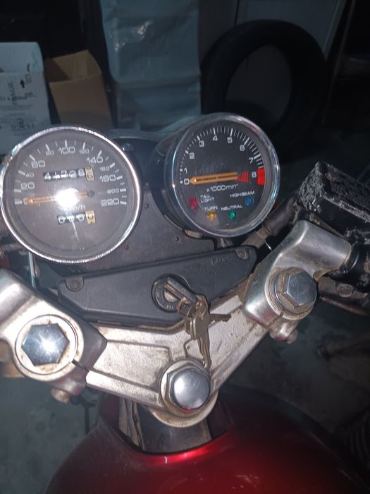 Honda xbr 500 de1988 com apenas 40.000 klm touda original