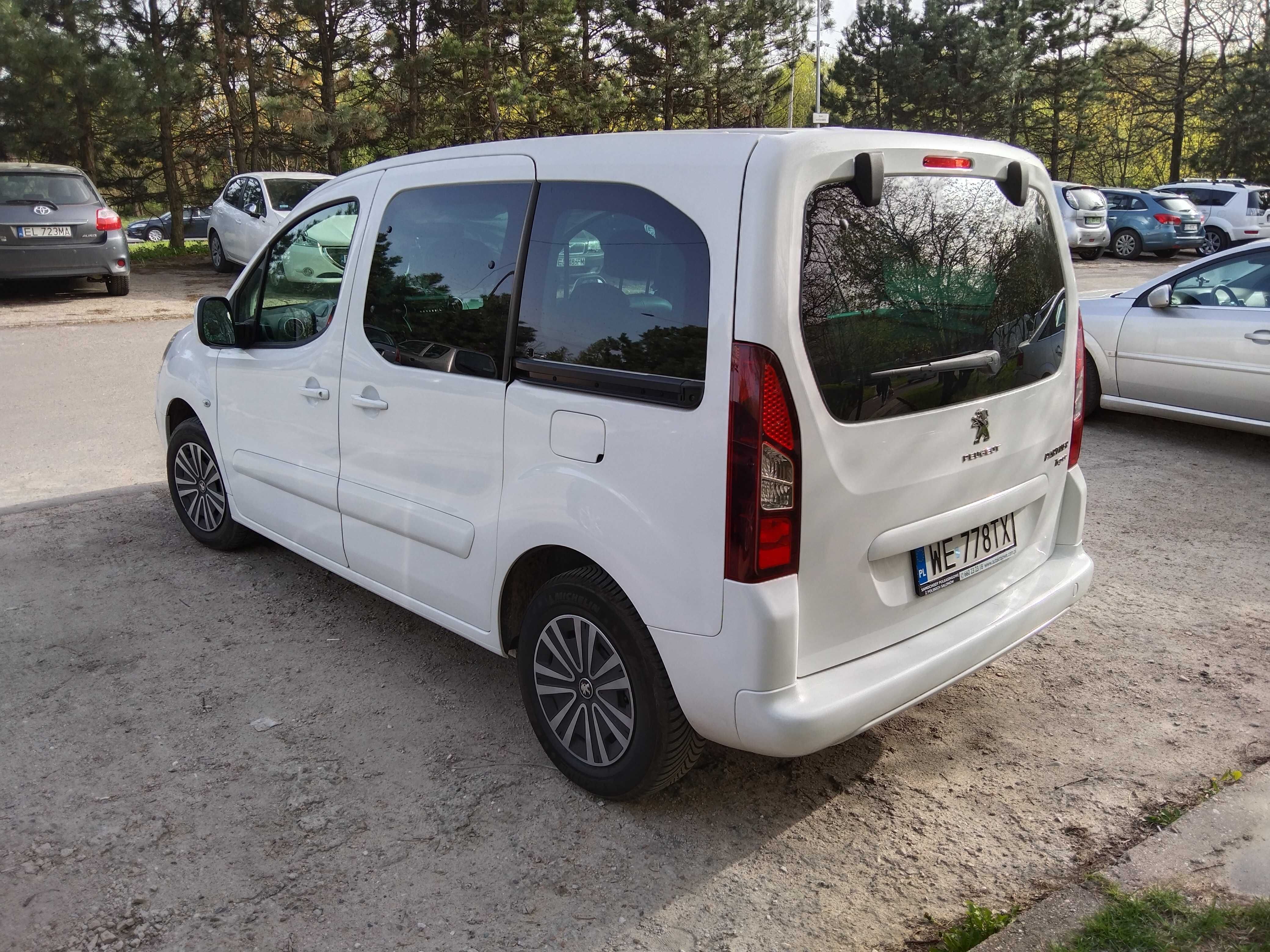 Peugeot Partner Tepee 7 osobowy, 2018r, nowy rozrząd, FV 23%