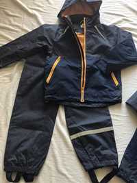 Костюм деми H&M водонепроницаемые куртка и штаны размеры 4-5 и 7-8 лет