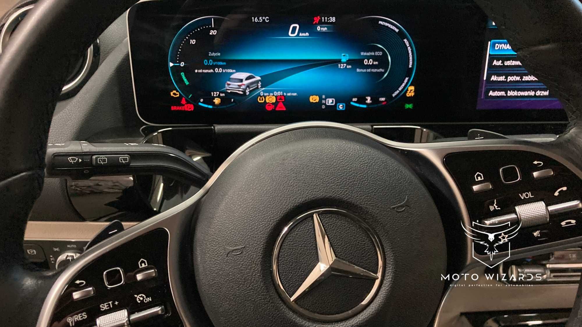 Polskie Menu MERCEDES USA/EU GLA GLB GLE GLC300 (W253) S klasa (W222)