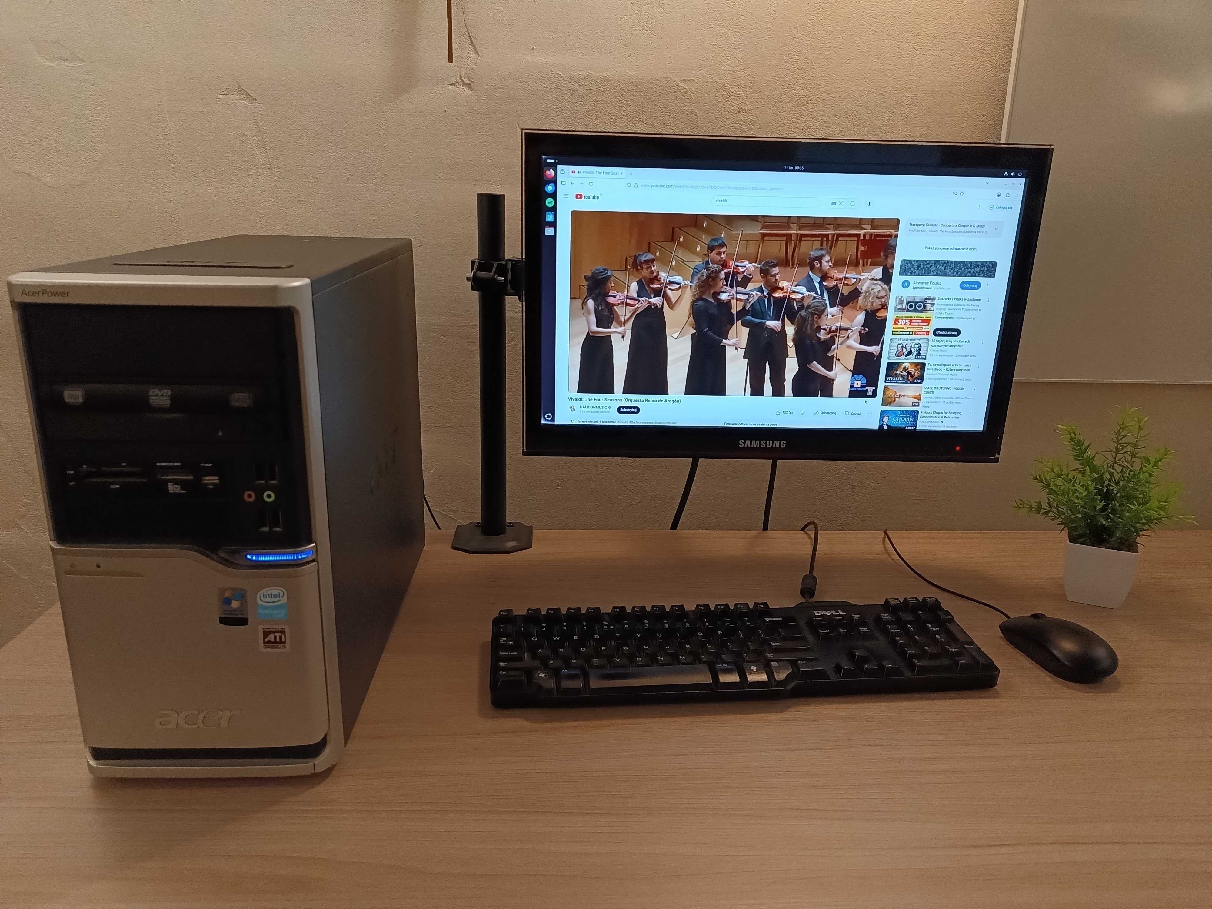 Komputer i5 4x3.1GHz 16/255GB + monitor SAMSUNG P2250