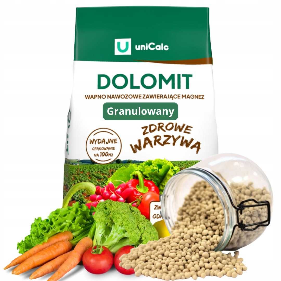 Wapno Ogrodowe Nawozowe Do Warzyw Owoców Dolomit GRANULOWANY 25KG