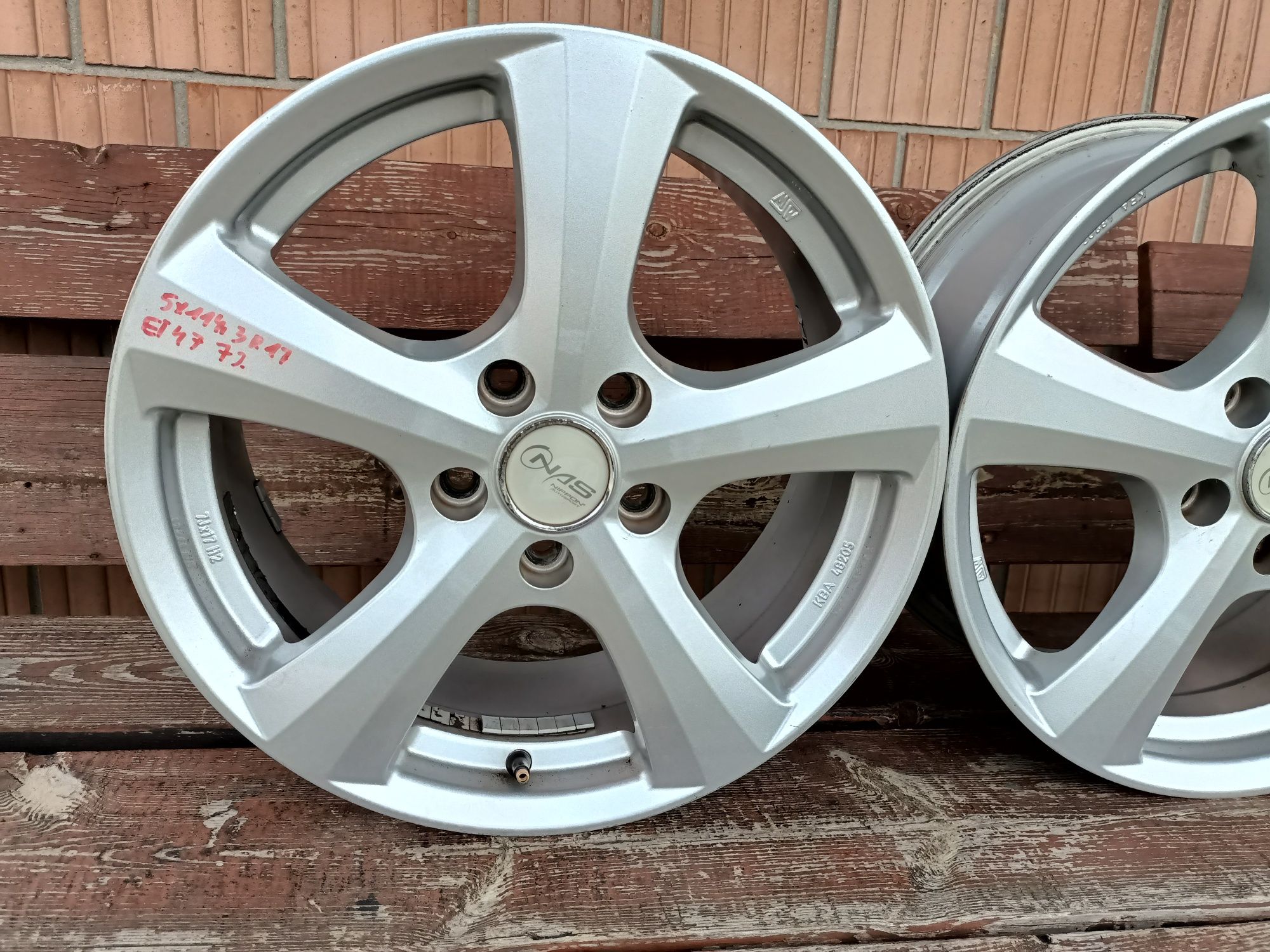 Felgi 5x114,3 R17 Honda Kia Renault