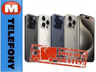 iPhone 15 PRO 256gb natural titanium,blue,black,white DOSTAWA GRATIS--