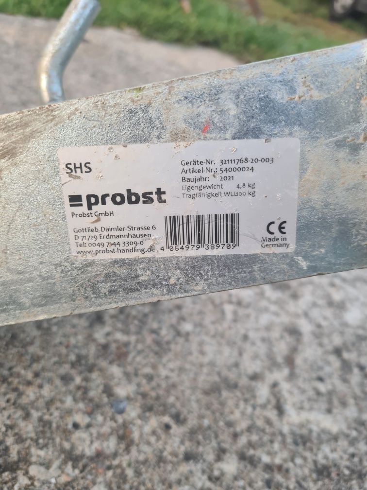 Chwytak Probst Shs do układania wpustów  2021r