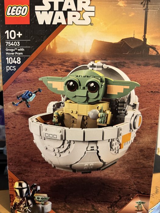 Lego Grogu'™ with Hover Pram