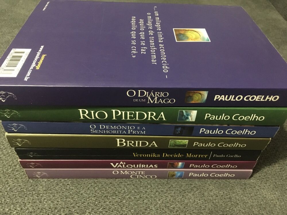 Vendo 7 livros do Paulo Coelho