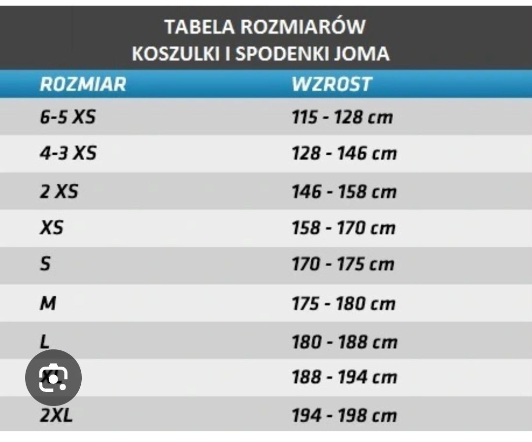 2xs dres joma +  spodenki Akademia Reissa