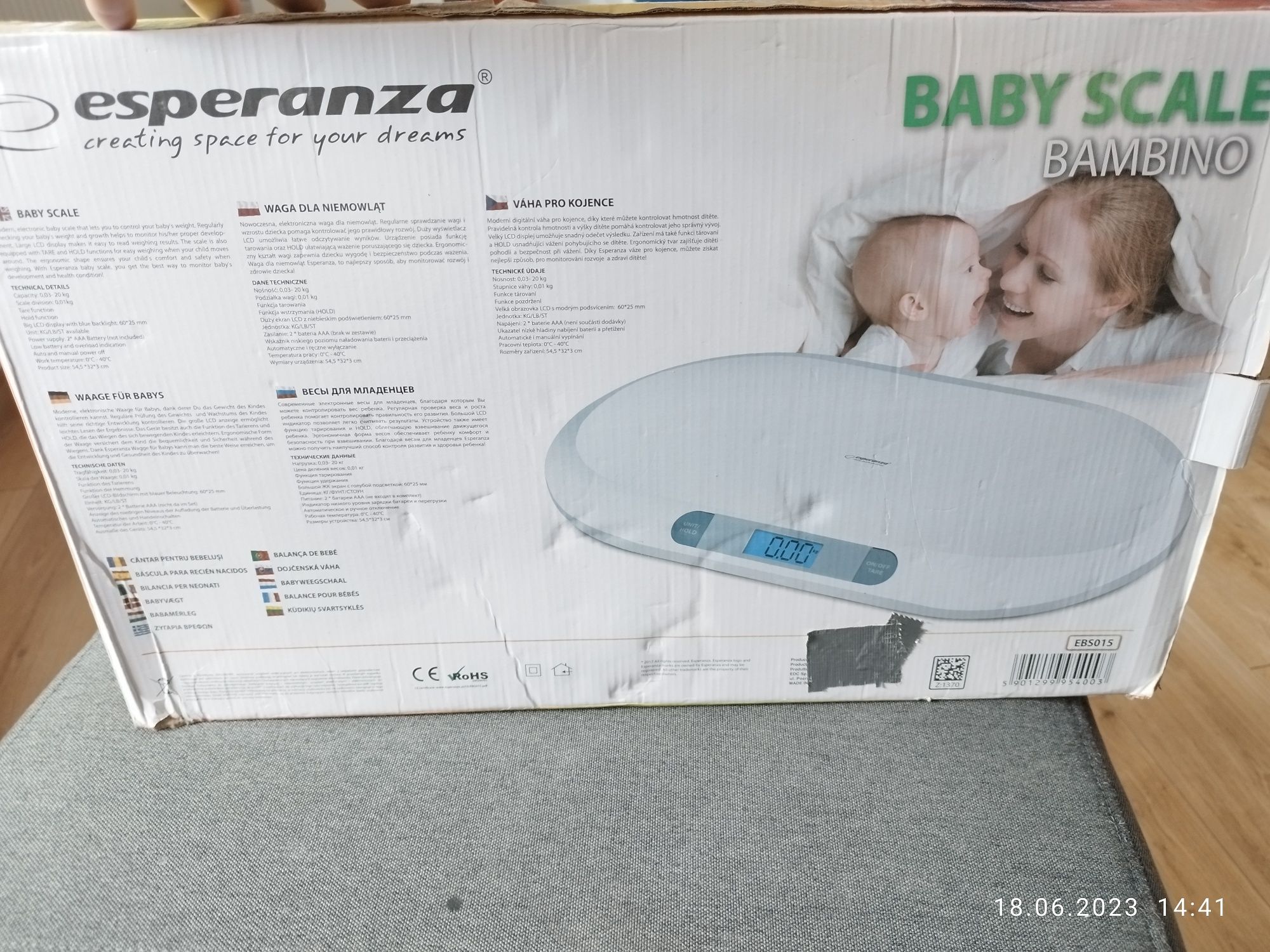 Waga dziecięca BABY SCALE