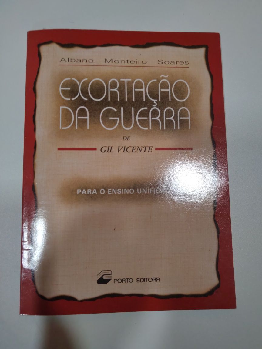 Livro Exportação da Guerra de Gil Vicente