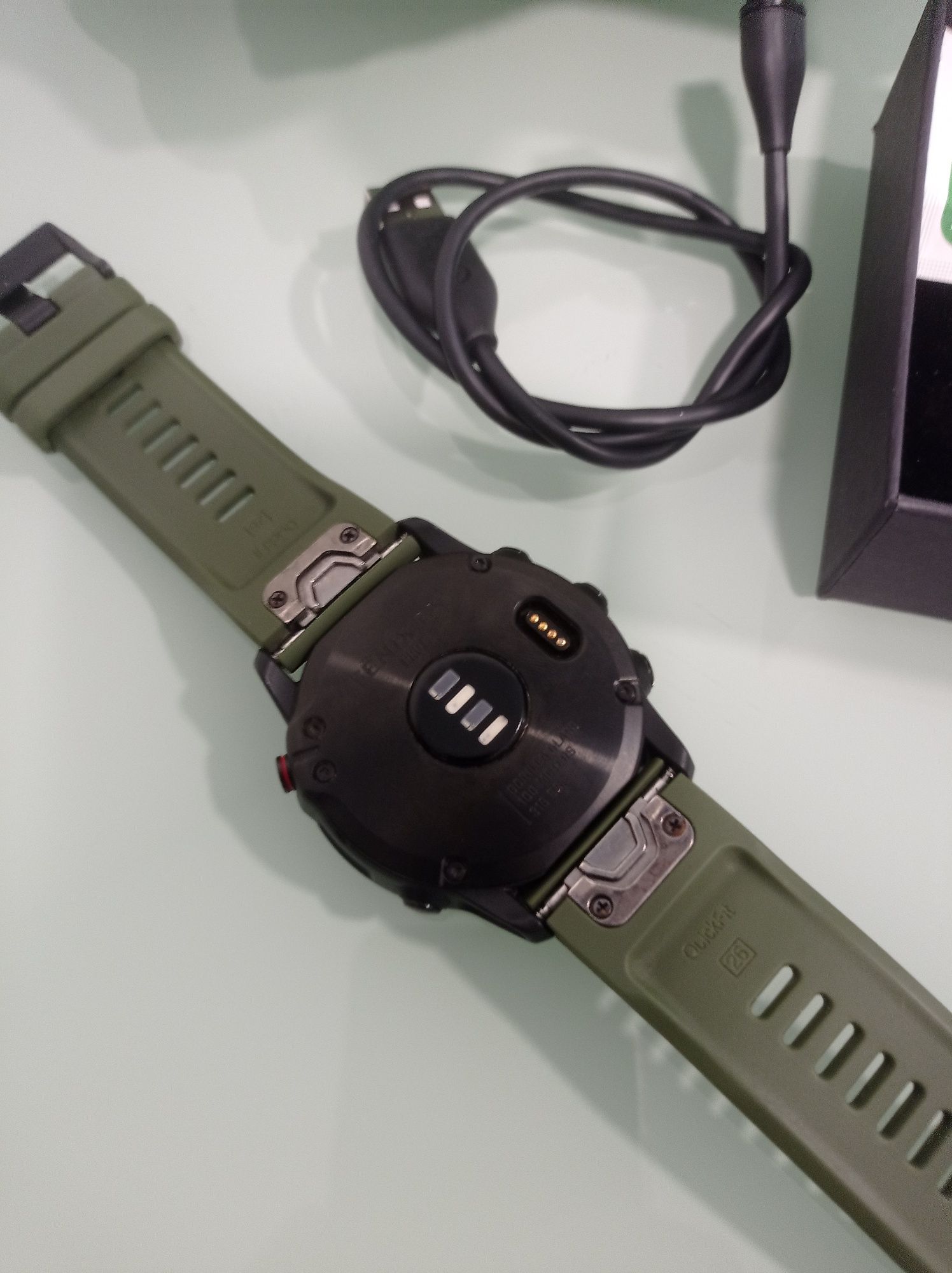 Garmin Fênix 6X Pró 51mm em muito bom estado geral
