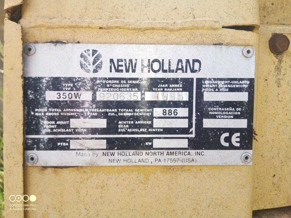 sieczkarnia NEW HOLLAND FX375