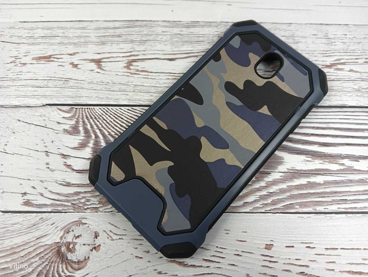 Case Etui Pancerne do Samsung Galaxy J7 2017 + Szkło Hartowane