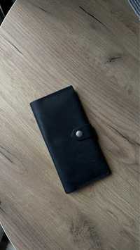 Шкіряний гаманець чорний