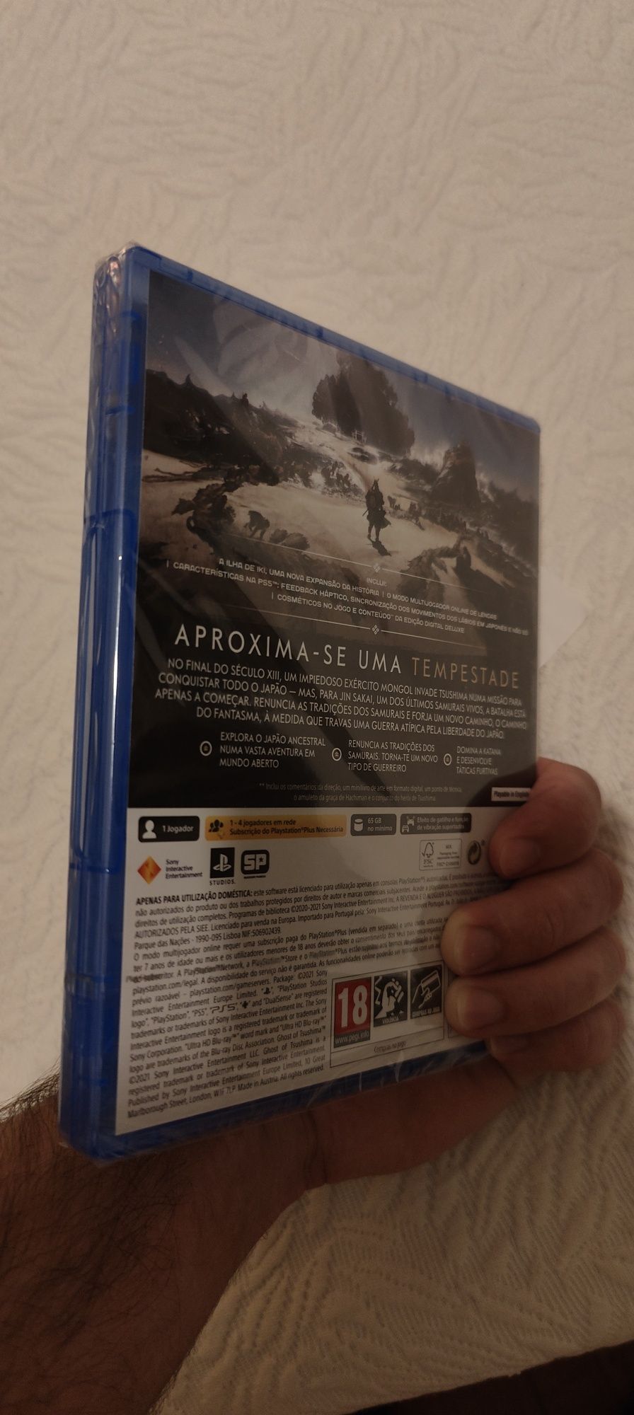 Ghost of Tsushima PS5 NOVO! (selado)