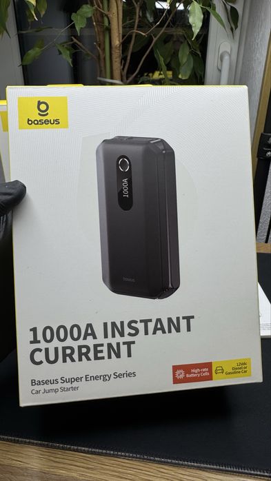 Павербанк Базеус пусковмй пристрій бустер Jumpstarter 10000 mAh Baseus
