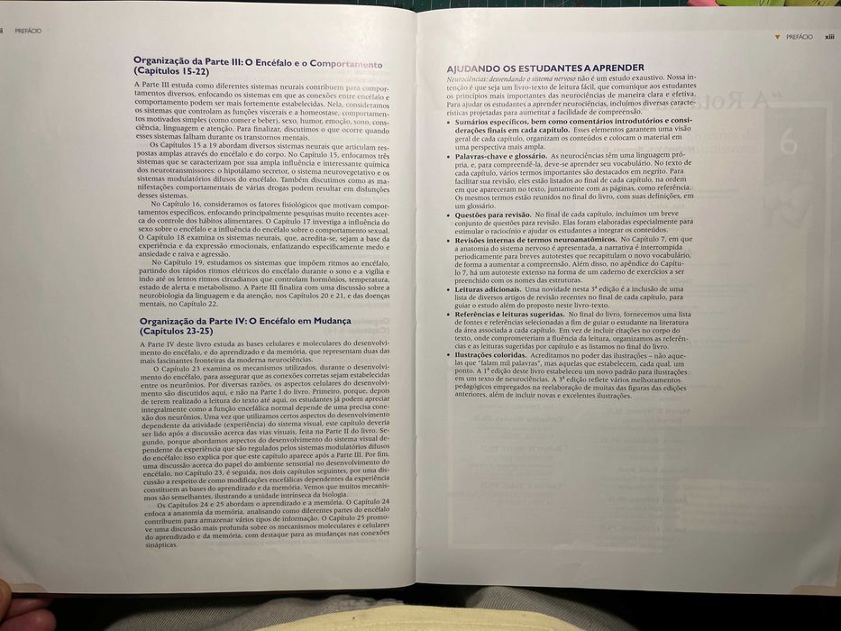 Livro "Neurociências - Desvendando o Sistema Nervoso" ed. artmed