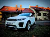 Range Rover Evoque, 4x4, Hak, Skóra, Full opcja, Diesel