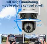 Kamera cam 3 kamery wi-fi internetowa obrotowa aplikacja monitoring