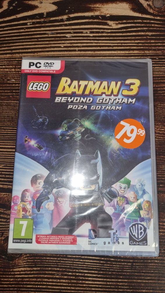Batman 3 Poza Gotham nowa gra PC Nowa folia 7+