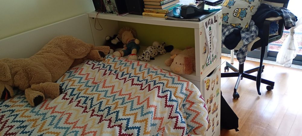 Cama individual dupla