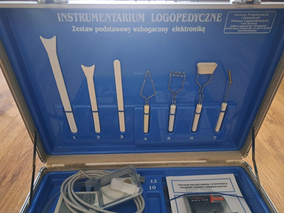 Pomoce logopedyczne, instrumentarium