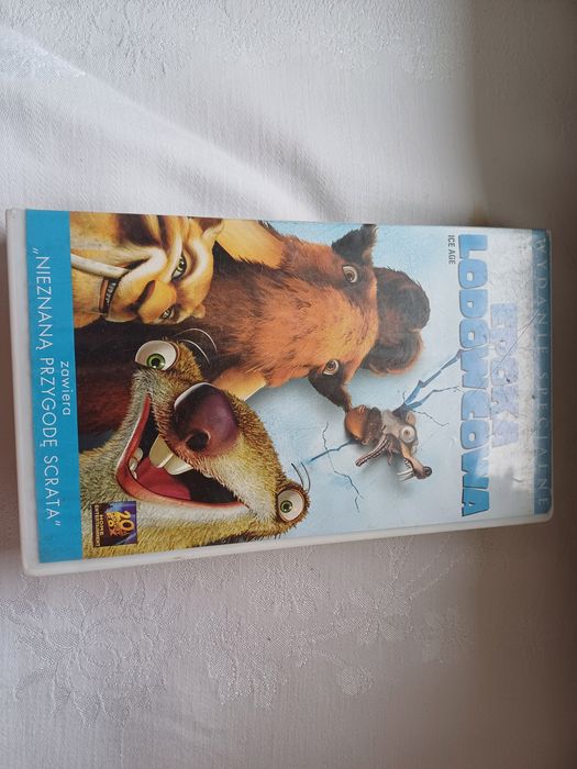 Kaseta kolekcjonerska VHS Epoka Lodowcowa
