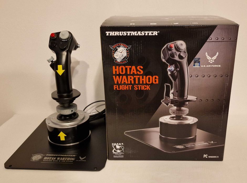 Joystick THRUSTMASTER Hotas Warthog (PC)  Bliski nowemu, gw, okazja !