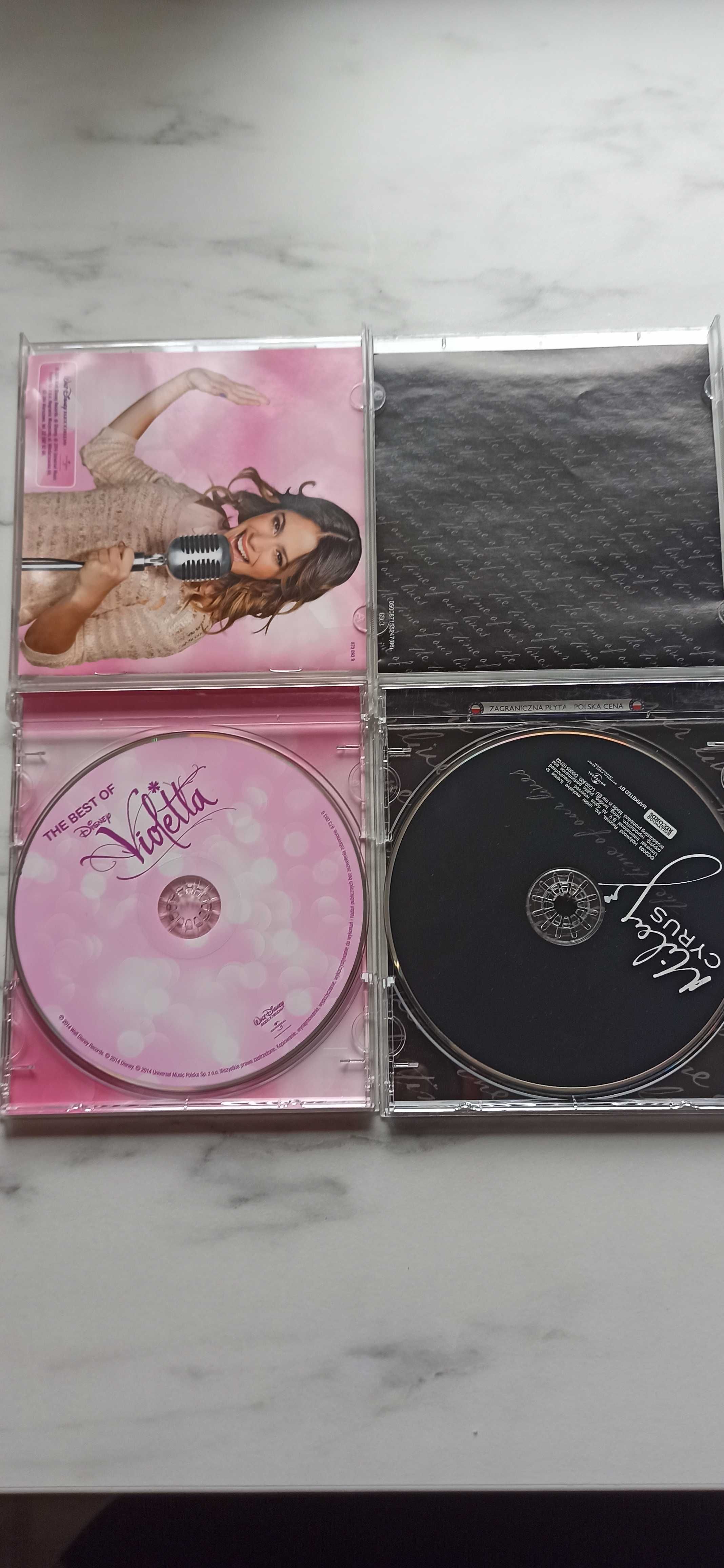 The Best Of Violetta oraz Miley Cyrus - CD Polecam!