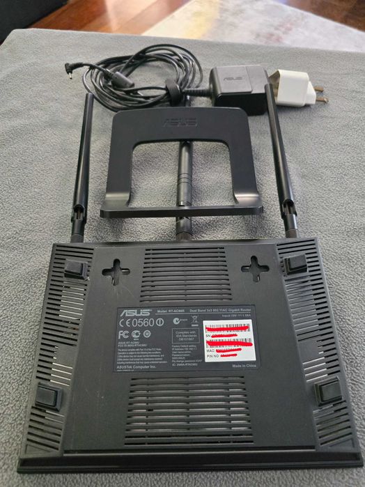 Roteador Wi-Fi ASUS RT-AC66R 5Ghz Tri Band