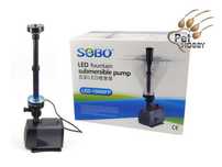 SOBO LED-10000FP pompa fontannowa 6500l/h, ring LED RGB, akwaria hodow
