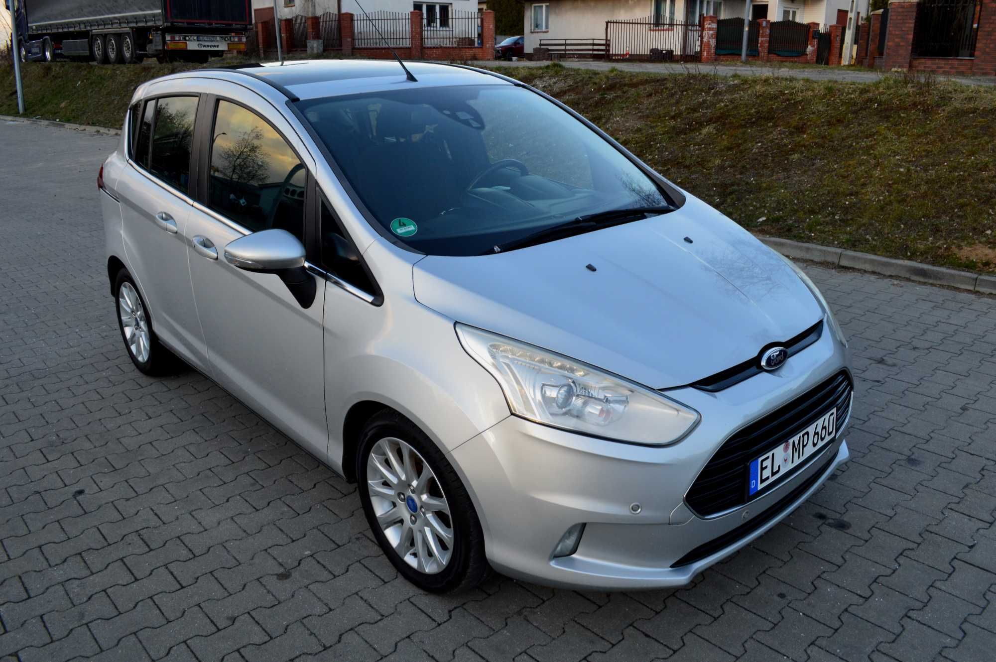 B-Max*1.6 TDCI*2014*Titanium*Navi*Bogata Wersja*1 WŁ*Panorama*Opłacony