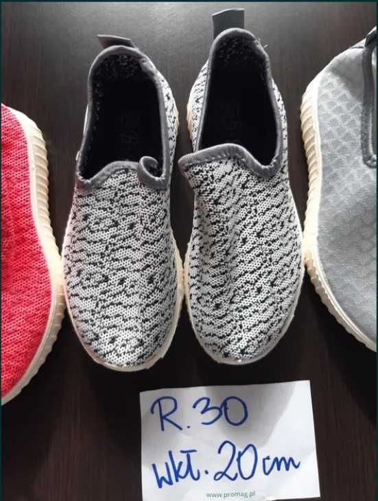 Buty r. 30 kapcie, tenisówki, Nowe, wsuwane, półbuty, espadryle