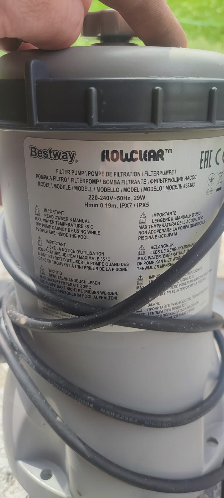 Pompa basenowa Bestway