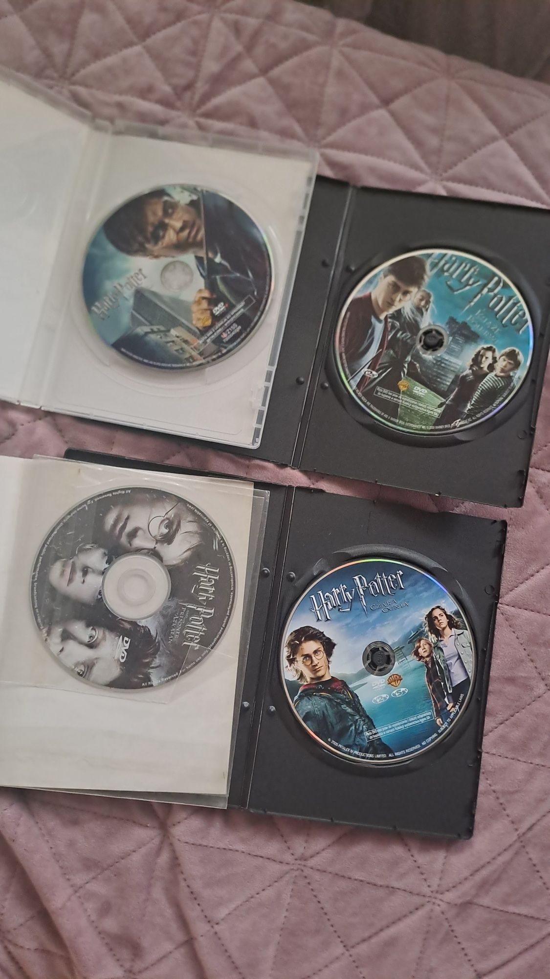 Płyty DVD Harry Potter 4 sztuki