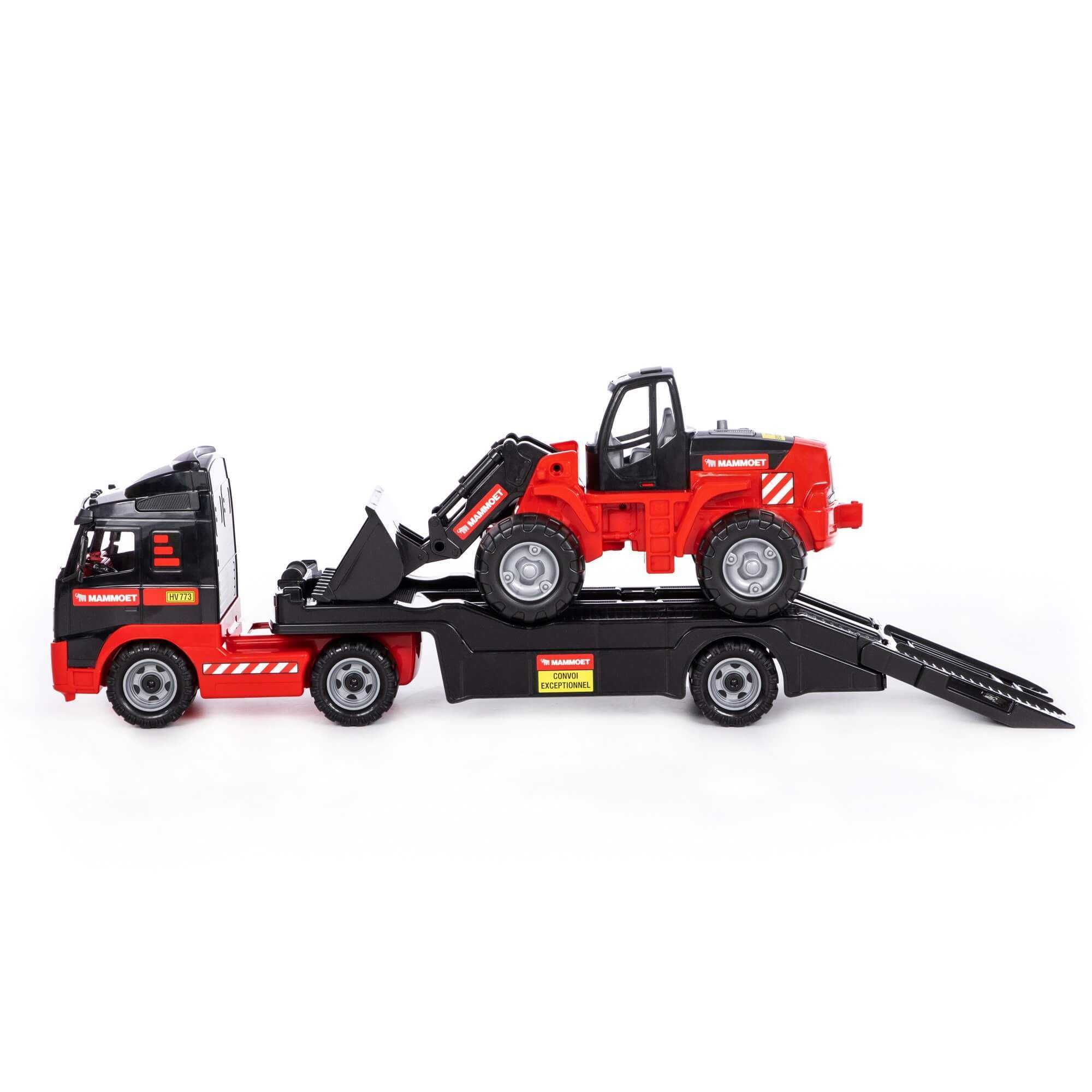 Samochód VOLVO holownik + traktor + ładowarka MAMMOET 56733