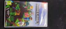 Kartridż z grą Minecraft na Nintendo switch