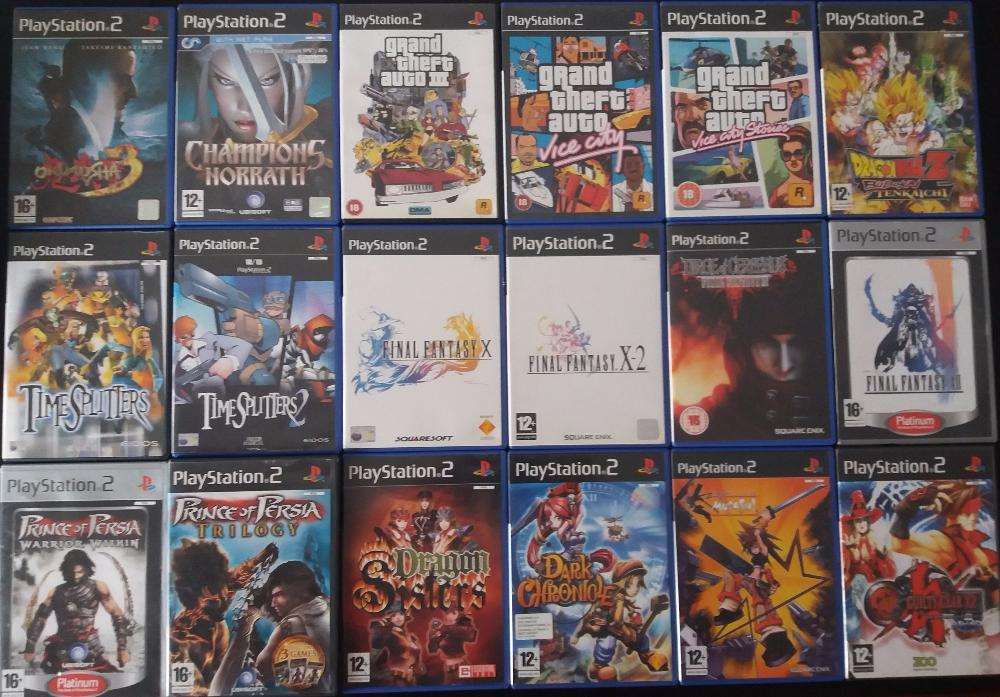 Jogos Playstation 2 PS2