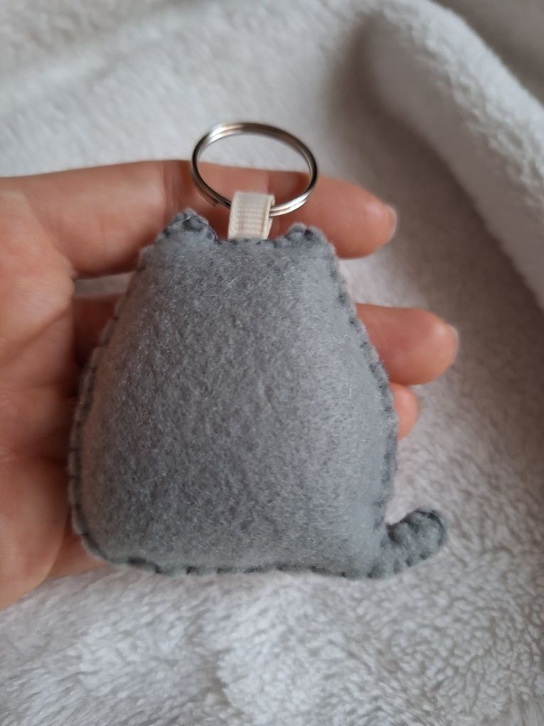 Brelok z filcu - Pusheen kot nr 2