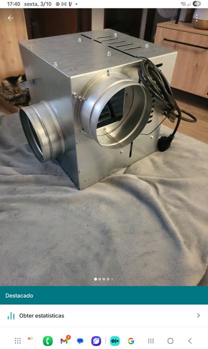 Ventilador para distribuição de ar quente Darco AN1-II (490 m3/h)

Mui
