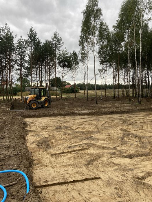 Usługi koparka, mini koparka, wywrotka, wykopy, prace ziemne,przyłącza