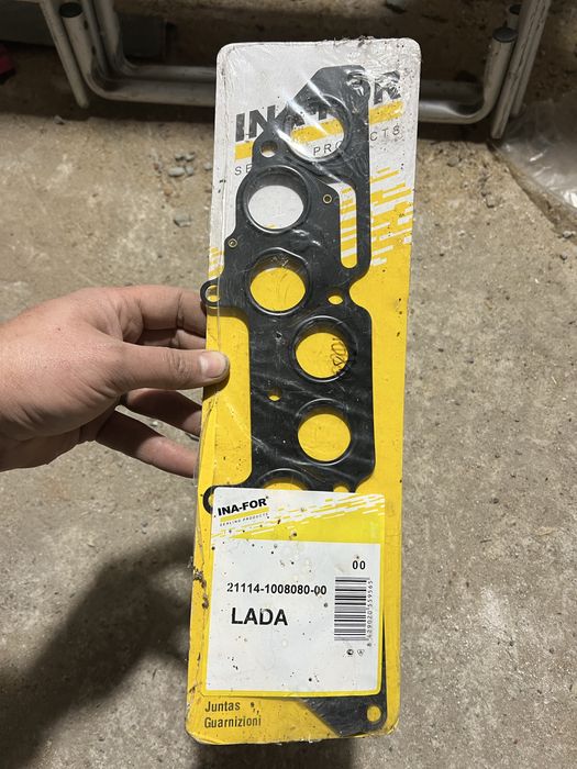 Прокладка коллектора выпуск ВАЗ 1118, 1119 калина 1,6 8 КЛ