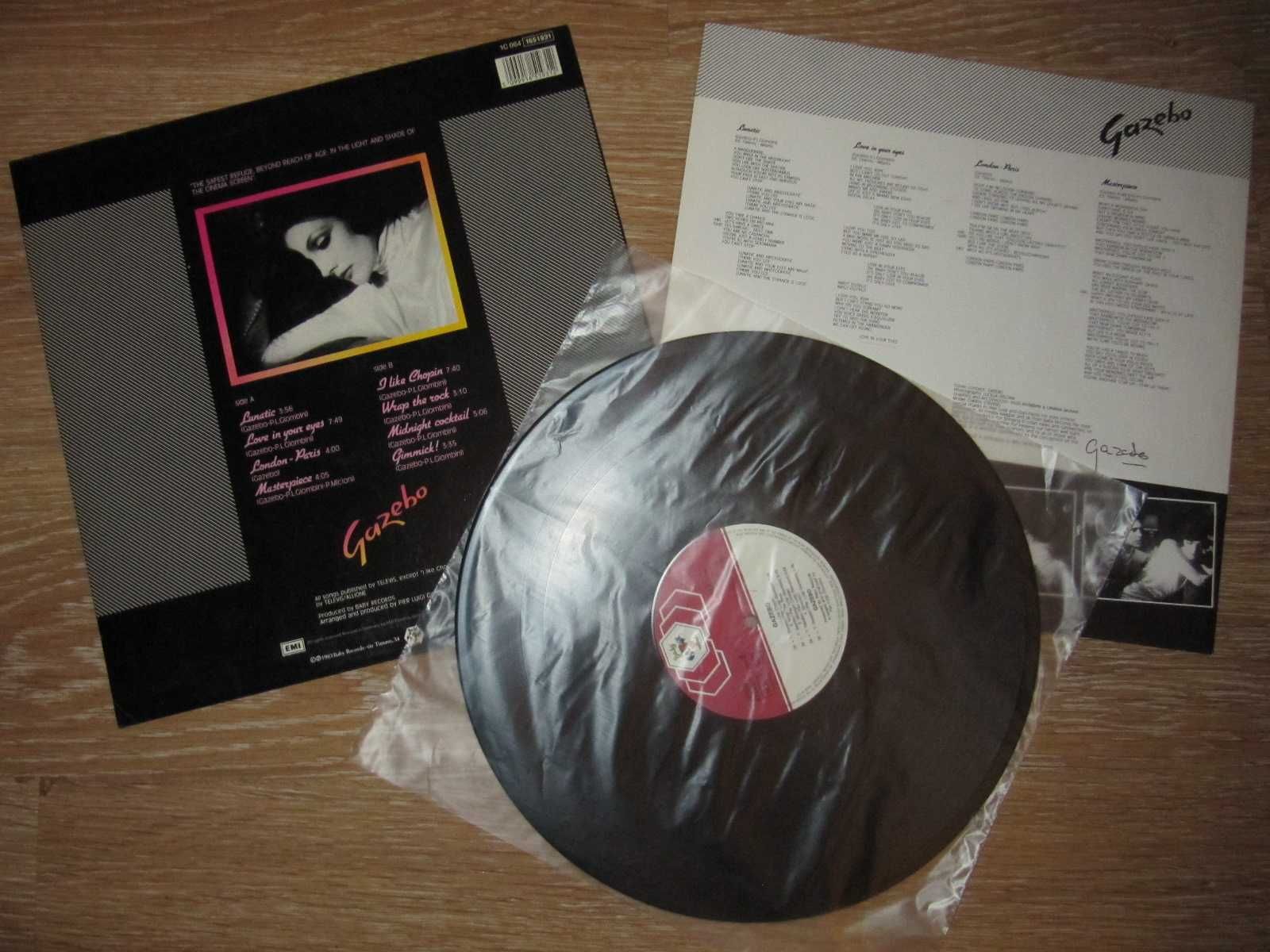Виниловый Альбом GAZEBO - I Like Chopin - 1983 *ОРИГИНАЛ (NM)