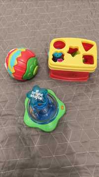 Zabawka dla niemowląt i małych dzieci sorter kula bączek